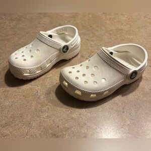 CROCS Kids White Clogs